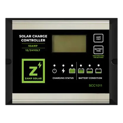Picture of Zamp Solar 40 Amp 5-Stage PWM Charge Controller SCC1011 853330006927