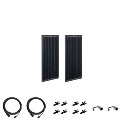 Picture of Zamp Solar OBSIDIAN Series 90 Watt Solar Panel Kit (2x45) ZSK1005 856204007648