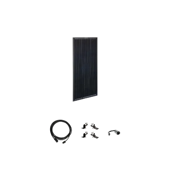 Picture of AirStream OBSIDIAN SERIES 100 Watt Solar Panel Expansion Kit ZSK1013 