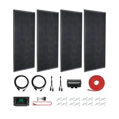 Picture of Zamp Solar Legacy Black 760 Watt Deluxe Kit KIT1027 856204007426