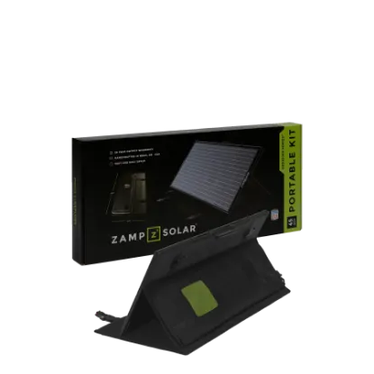 Picture of Zamp Solar OBSIDIAN SERIES 45-Watt Portable Kit- Unregulated USP2002 