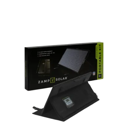 Picture of Zamp Solar  OBSIDIAN SERIES 45-Watt Portable Kit- Regulated USP2001 