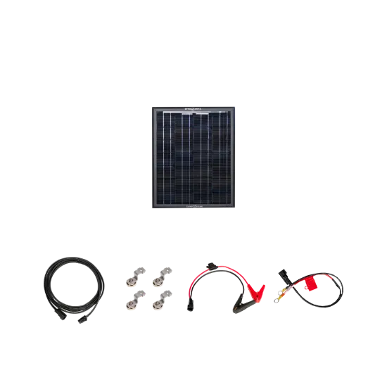 Picture of Zamp Solar OBSIDIAN Series 25 Watt Trickle Charge Kit (Magnetic Mounts) KIT1019 