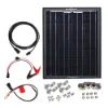 Picture of Zamp Solar OBSIDIAN Series 25 Watt Trickle Charge Kit (Magnetic Mounts) KIT1019 