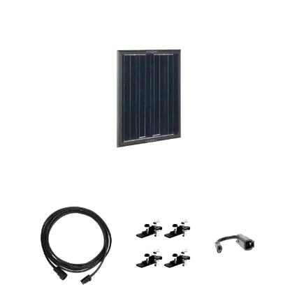 Picture of Zamp Solar OBSIDIAN SERIES 25 Watt Solar Panel Kit ZSK1012 