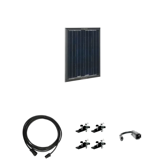 Picture of Zamp Solar OBSIDIAN SERIES 25 Watt Solar Panel Kit ZSK1012 