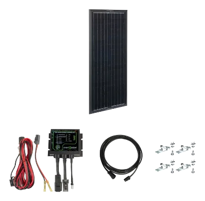 Picture of Zamp Solar Side By Side OBSIDIAN Series 45 Watt Battery Maintainer Kit KIT1035  