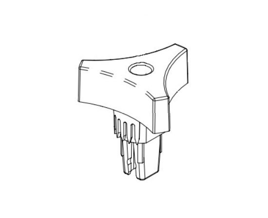 Picture of 0521236K MaxxAir Ventilation Solutions Roof Vent Lift Arm Knob