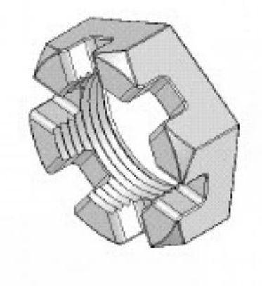 Picture of 122081 Lippert Components Trailer Spindle Nut
