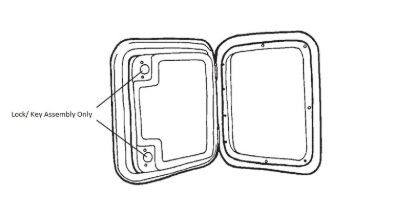 Picture of 2680580 Thetford Toilet Service Door