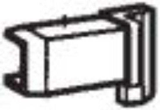 Picture of 2931866012 Dometic Refrigerator Door Hinge Cover