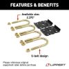 Picture of 297427 Lippert Components Leaf Spring Axle U Bolt Kit