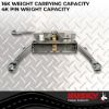 Picture of 33011K Husky Towing Fifth Wheel Trailer Hitch