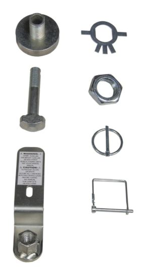Picture of 33101 Husky Towing Fifth Wheel Trailer Hitch Mount Kit Hardware