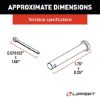 Picture of 379178 Lippert Components Entry Step Linkage Arm Clevis Pin