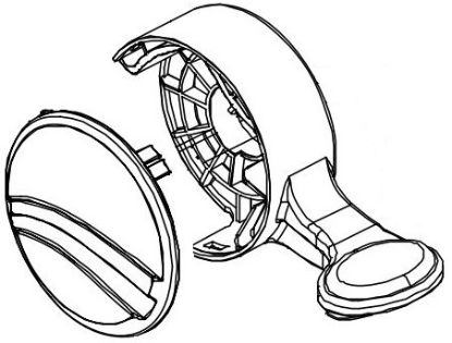 Picture of 385311120 Dometic Toilet Flush Pedal