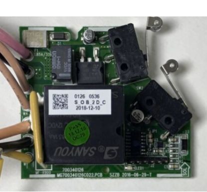 Picture of 385312089 Dometic Toilet Flush Control Panel