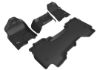 Picture of 3D Mats Floor Liner for Cars, All Weather, Black | Part G03001509