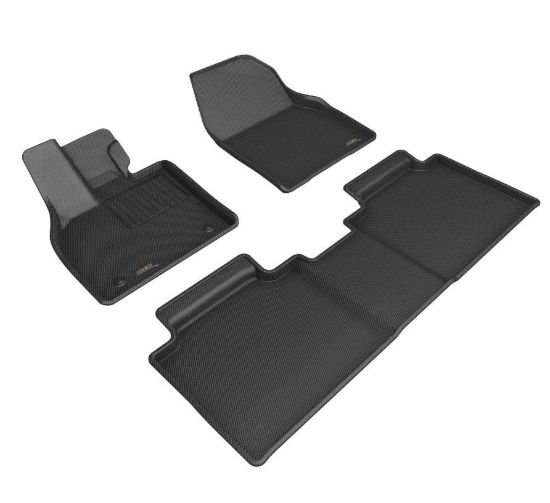 Picture of 3D Mats Floor Liner L1SB035015 â€“ All-Weather U-AC Car Mat, Custom Fit, Black