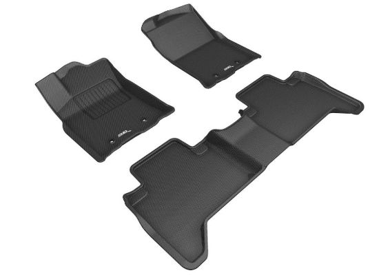 Picture of 3D Mats Floor Liner TY25101509 â€“ All-Weather U-AC Car Mat Set, Custom Fit