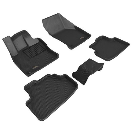 Picture of 3D Mats VW12201509 Floor Liner, All-Weather Car Mat, Custom Fit, Black