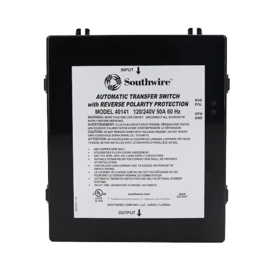 Picture of 40141001 SouthWire Corp. Power Transfer Switch
