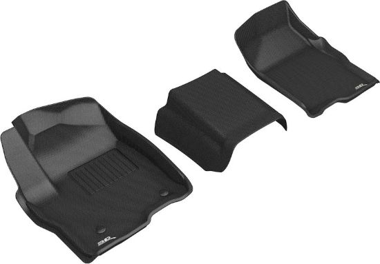 Picture of 3D Mats Floor Liner GM02411509 â€“ All-Weather Custom Fit Car Floor Mat, Black