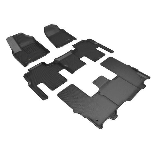 Picture of 3D Mats Floor Liner JP02801509 â€“ All-Weather Car Mat Universal Fit, Black