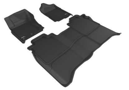 Picture of 3D Mats Floor Liner, Part Number NS08401509 â€“ All-Weather Car Floor Mats, Black