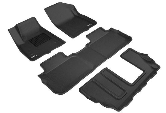 Picture of 3D Mats GM02101509 Floor Liner â€“ All-Weather Custom Fit U-AC Car Mat Set