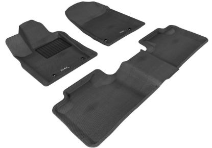Picture of 3D Mats JP00501509 Floor Liner, All-Weather Car Mats, Custom Fit, Black