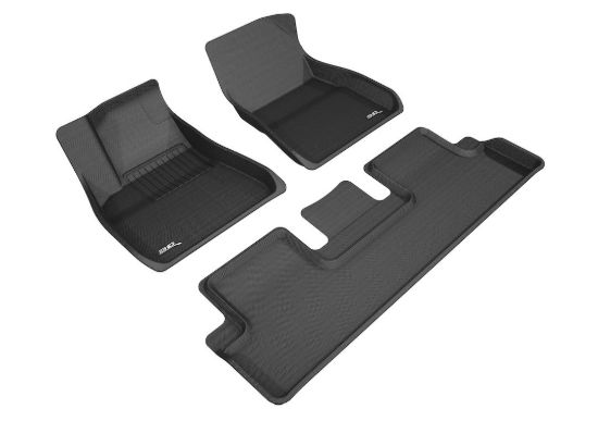 Picture of 3D Mats TL00401509 Floor Liner â€“ All-Weather Custom Fit Car Mat U-AC Series
