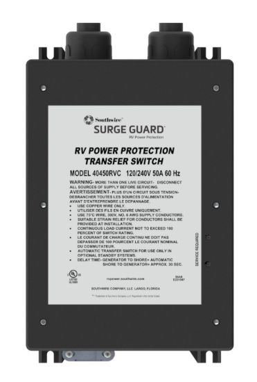 Picture of 40450RVC3 SouthWire Corp. Power Transfer Switch