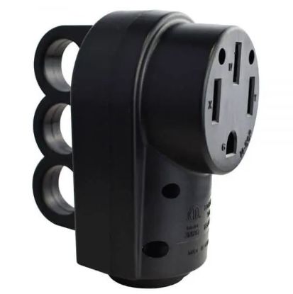 Picture of 50ASOCKET Hughes Auto Power Cord Plug End