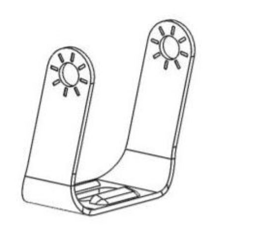 Picture of 58991PK Westin Automotive Driving/ Fog Light Mounting Bracket