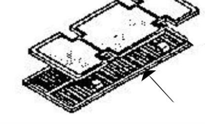 Picture of 9108553371 Dometic Air Conditioner Ceiling Assembly Grille