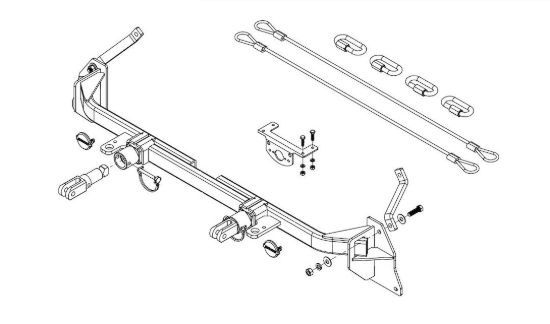 Picture of 9519362 Demco RV Vehicle Baseplate