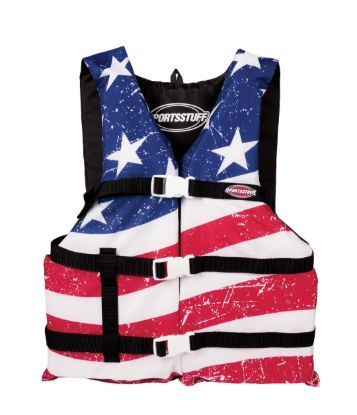 Picture of AIRHEAD 3009815AUS PFD Personal Flotation Device - Adult Life Vest, USCG Approved