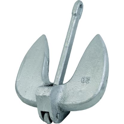 Picture of Attwood 99341 Marine Boat Anchor â€“ Durable Galvanized Steel, Easy to Use