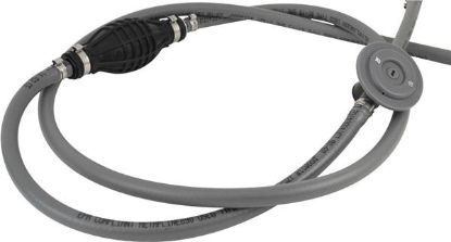 Picture of Attwood Marine Fuel Line 93806MUS7 â€“ Durable Outboard Boat Fuel Hose Assembly