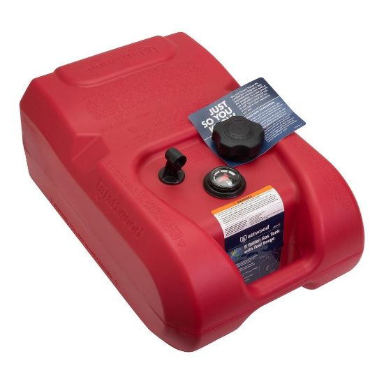 Picture of Attwood Marine Fuel Tank 8806LP2 â€“ Durable Portable Boat Gas Tank, 6-Gallon Capacity