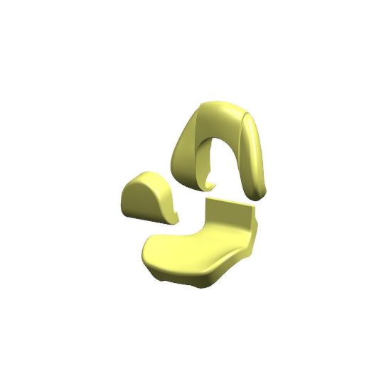 Picture of Attwood Marine Seat Cushion ATT2001 â€“ Boat Seat Pad, White, Durable, Comfortable