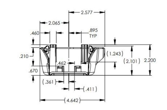 Picture of 771413 Lippert Components Awning Idler Cover