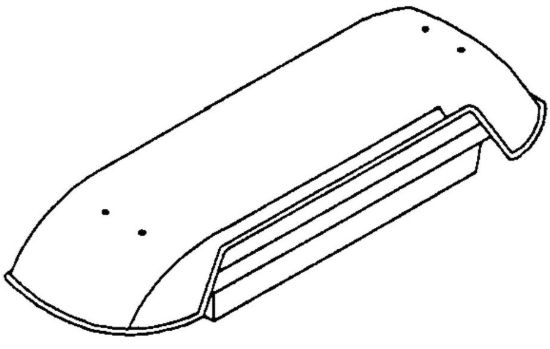 Picture of 9108557285 Dometic Refrigerator Vent Cover