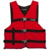 Picture of AIRHEAD 3000216ARD PFD Personal Flotation Device, Adult Life Vest, Red