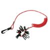 Picture of AIRHEAD BKS6 Boat Kill Switch Key â€“ Marine Safety Lanyard, Part #737826017287