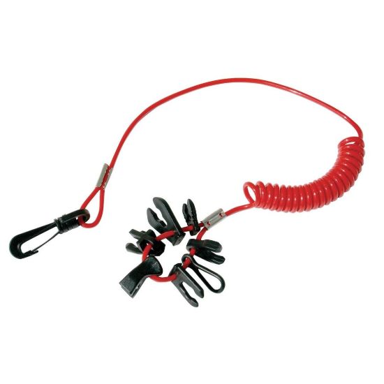 Picture of AIRHEAD BKS6 Boat Kill Switch Key â€“ Marine Safety Lanyard, Part #737826017287