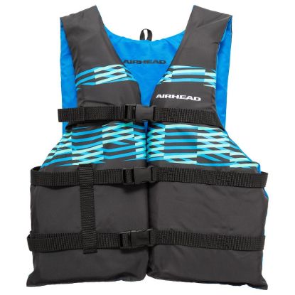 Picture of Airhead PFD Personal Flotation Device Life Vest, 3009215ABK â€“ Adult Life Jacket