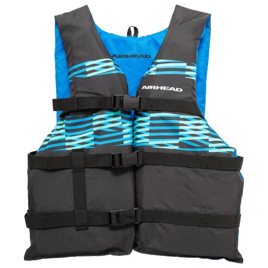 Picture of Airhead PFD Personal Flotation Device Life Vest, 3009215ABK â€“ Adult Life Jacket