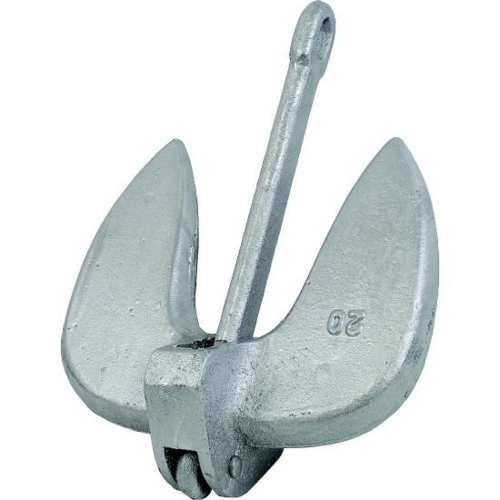 Picture of Attwood 99341 Marine Boat Anchor â€“ Durable Galvanized Steel, Easy to Use
